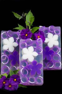 Lilac Clear Glycerin Soap