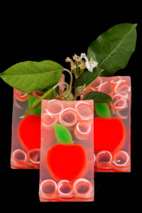 Red Apple Clear Glycerin Soap