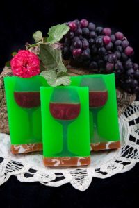 Wine & Roses Clear Glycerin Soap